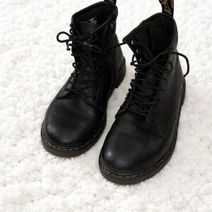 Dr. Martens Black Leather Boots